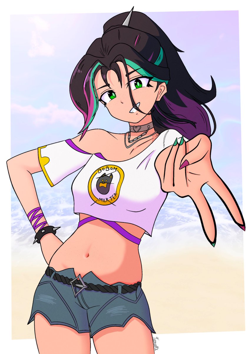 Tanooki_roll's tweet photo. Boba Queen 🧋☀️

#Fortnite #FortniteArt https://t.co/ha4jKxetPX
