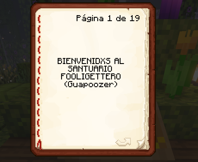 iBelennebcs's tweet photo. FOOLIGETTERXS QUE QUIERAN JUGAR MINECRAFT

En el server de @playqsmp tenemos una zona fooligettera donde varixs estamos jugando y deluleando con nuestros papás.

Pueden construir y jugar como quieran 💛💜
Si quieren ser parte pueden mandarme dm y pasarles el discord!

#fooligetta https://t.co/lzhcV3yz83