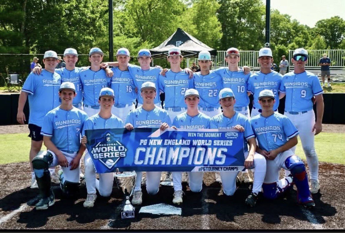 ATgettis's tweet photo. Great Championship with @NENorEastersbsb at the regional World Series.
Batting Stats
4-7  |  2B | 2RBIS | 0.571 AVG | 0.667 OBP | 1.381 OPS
Pitching Stats
2IP 0BB 1 hit
 
@PG_NewEngland 
@PG_Scouting 
@NENorEastersbsb https://t.co/i373k2AwFF