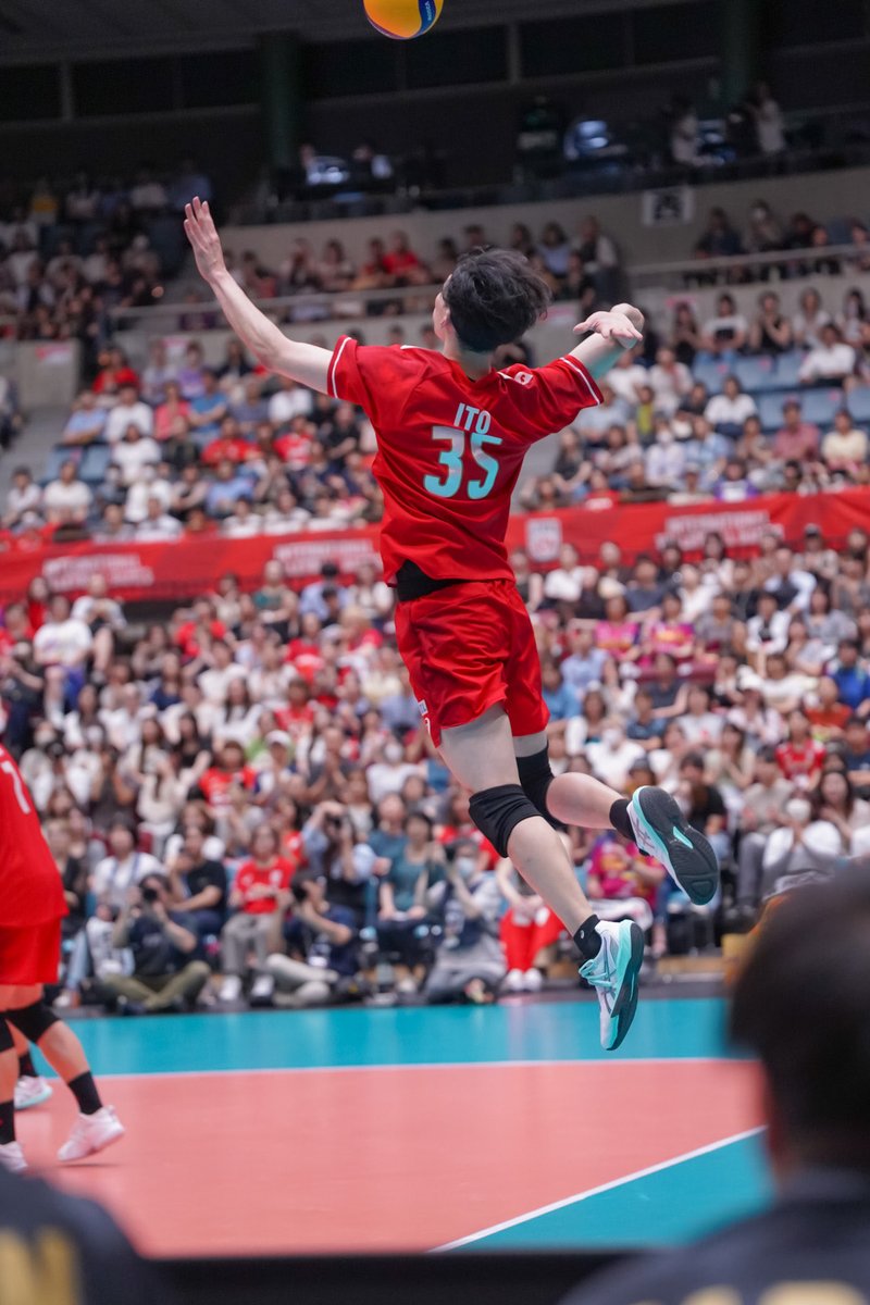 VB_31og's tweet photo. バレーボール 国際親善試合
日本男子B代表 川崎大会
🇯🇵vs🇮🇹
東急ドレッセとどろきアリーナ
(2026/07/24)

#伊藤吏玖 選手
#東京グレートベアーズ
#バレーボール男子日本代表 https://t.co/G4ohYqNhod