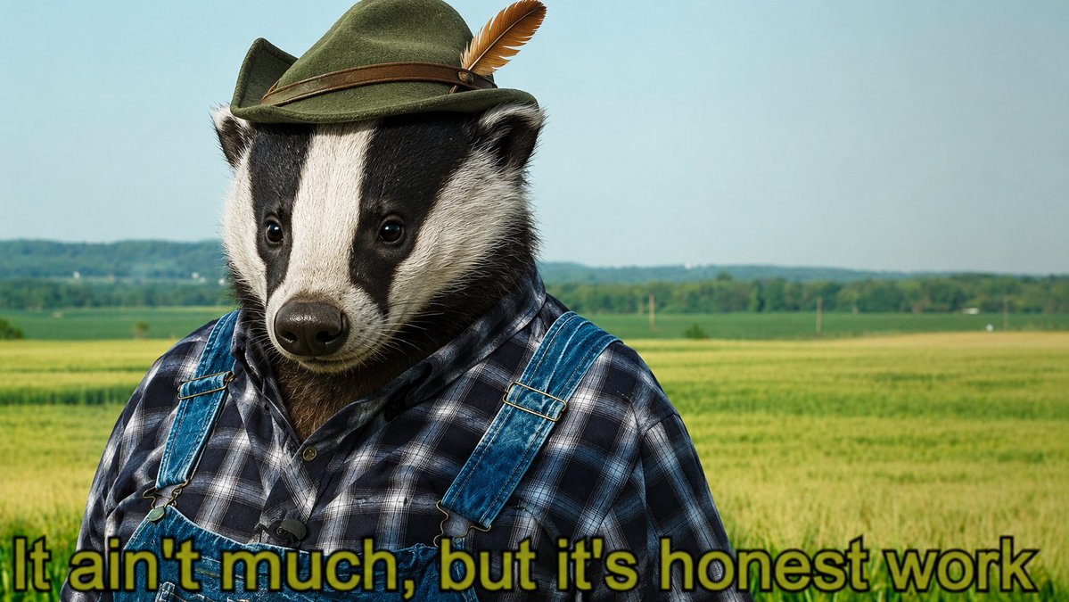Badger tweet media