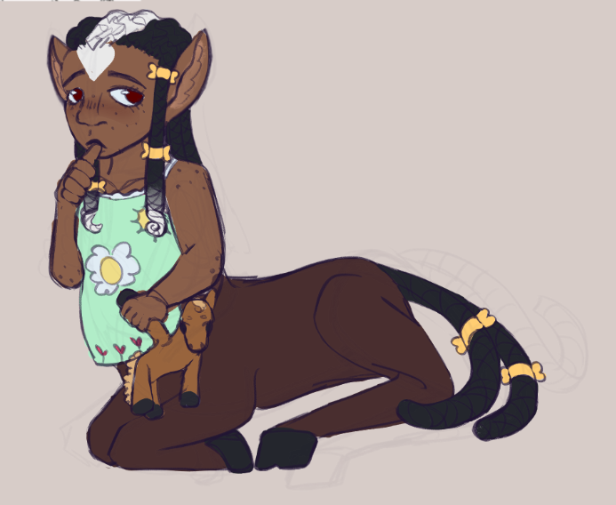 0TT0_Goat's tweet photo. Everyone say hello to the hybrid CorvRu baby, she's a little shy so be nice to her https://t.co/o5J8Lv9KUz