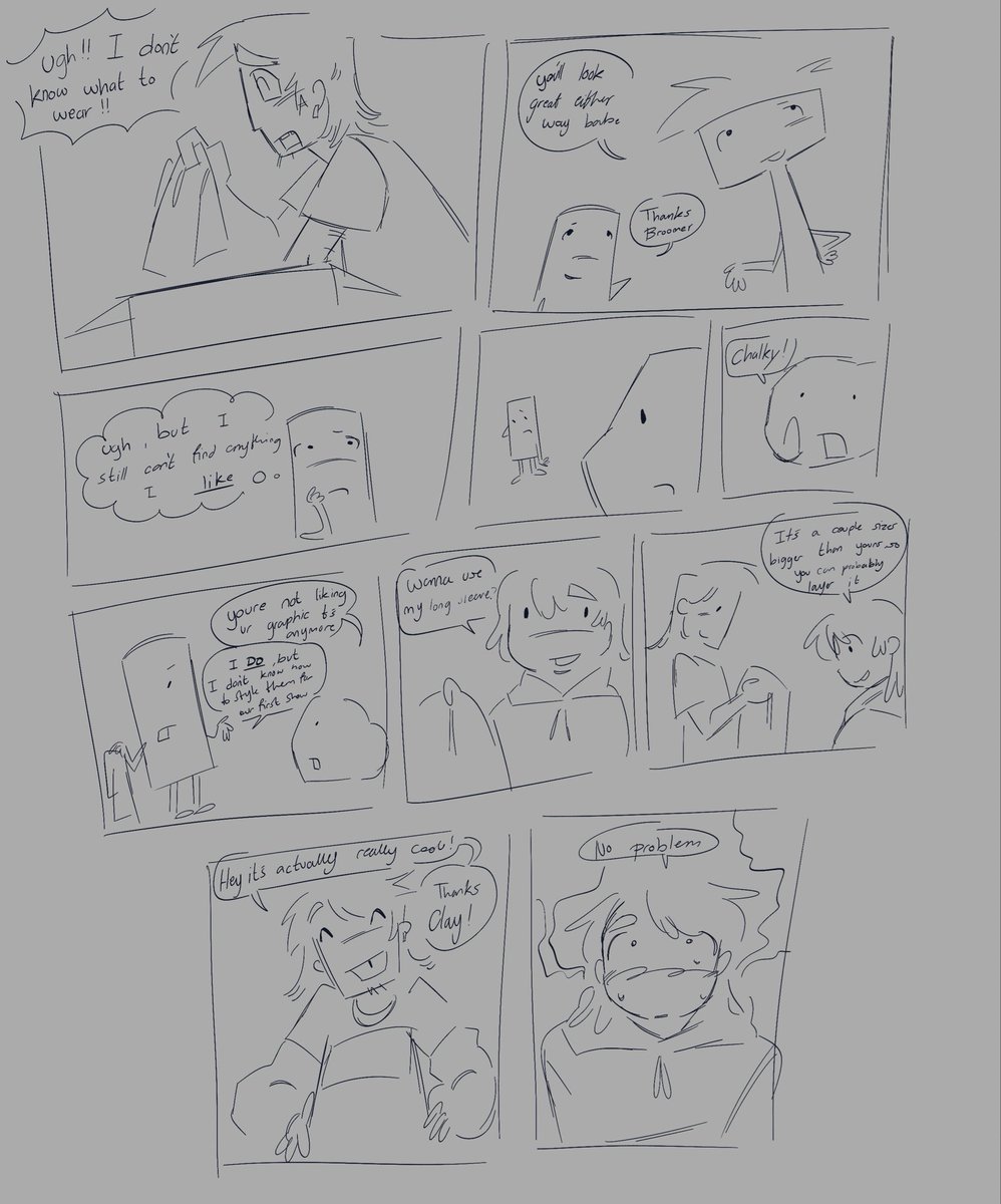 MelatoninClown's tweet photo. Quick new headcanon when I was coloring Clay and Chalky https://t.co/ugWgaIQ88V