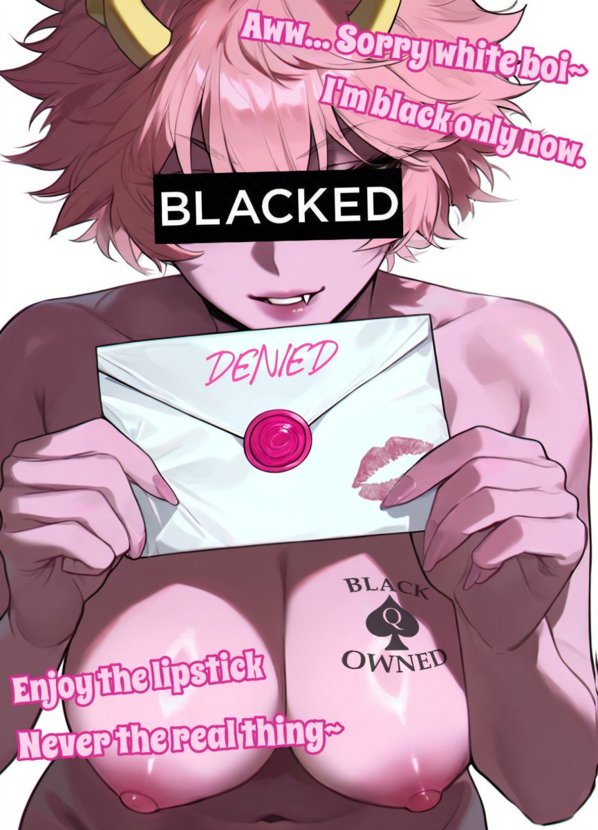 WorshippedEllie's tweet photo. Say no to wh*te losers💕 https://t.co/px6JINpy7B