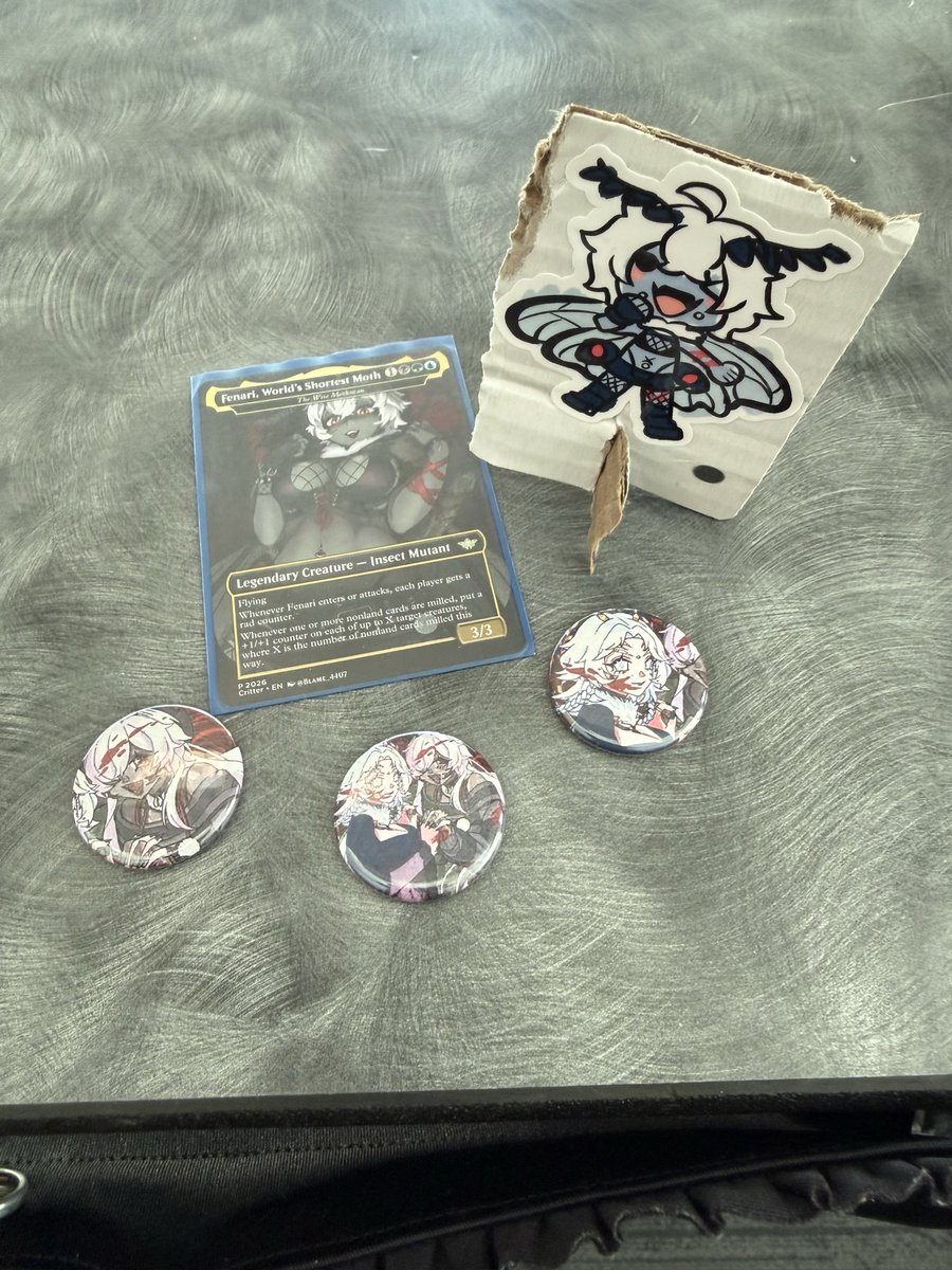 BBLunchVT's tweet photo. @FenariMori I’ll have to have you sign them next time I see you!!
[smile] https://t.co/yxOXVQpd6F