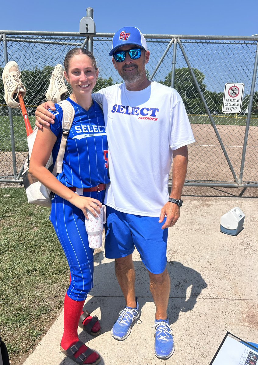 L8farquhar's tweet photo. That’s a wrap on the summer softball season! Grateful for my coaches, teammates, and all the memories made along the way. Thank you to my senior teammates for the example you set. Best of luck as you continue your careers at the next level! 🥎 https://t.co/EOFRFhzcVM
