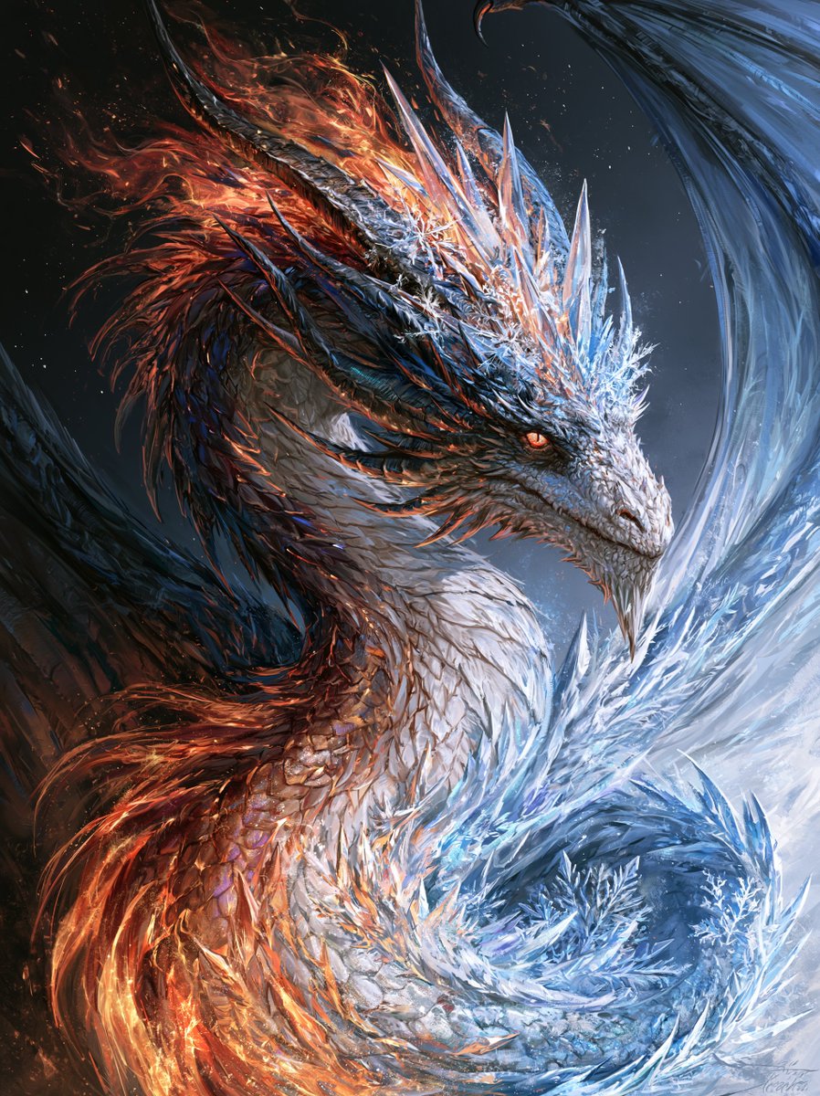 PlethoraAU's tweet photo. Fire and Ice https://t.co/wMXGYgryRi