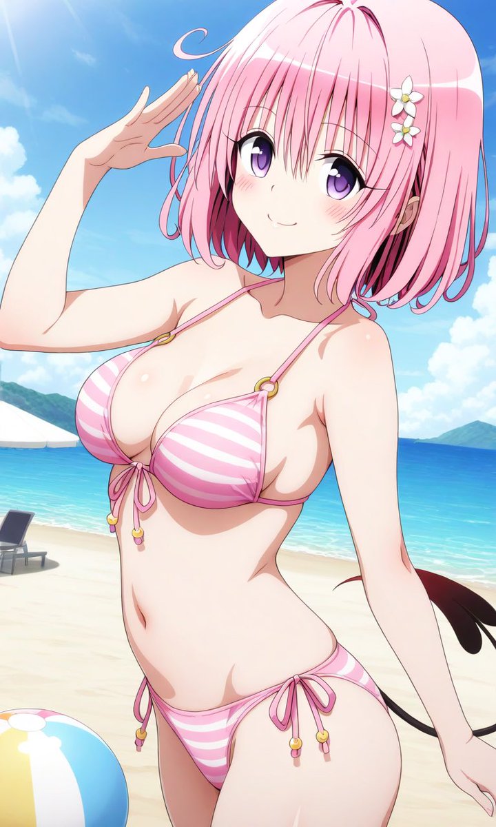 makoto_darkness's tweet photo. おはようございます😊

8時から仕事してきます😎

モモちゃん🥰

SFW.
This is SFW anime-style illustration.
No nudity, no suggestive intent.

#モモ・ベリア・デビルーク
#ToLOVEる
#AIイラスト https://t.co/kQYd4RgLMF