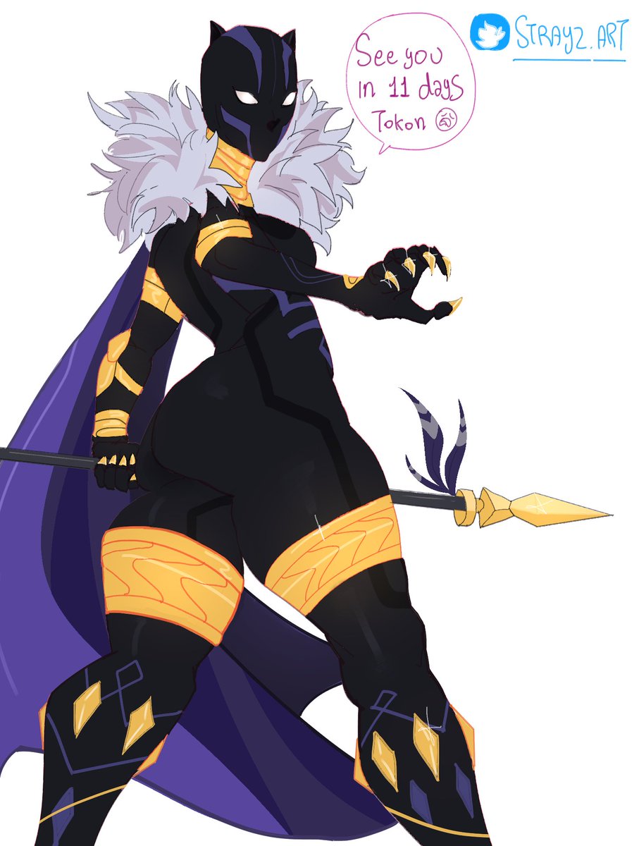 Strayzinhoart's tweet photo. Black Panther Shuri.  See you soon Marvel Tokon: Fighting Souls 🥺 https://t.co/QRRoM6GJ6B