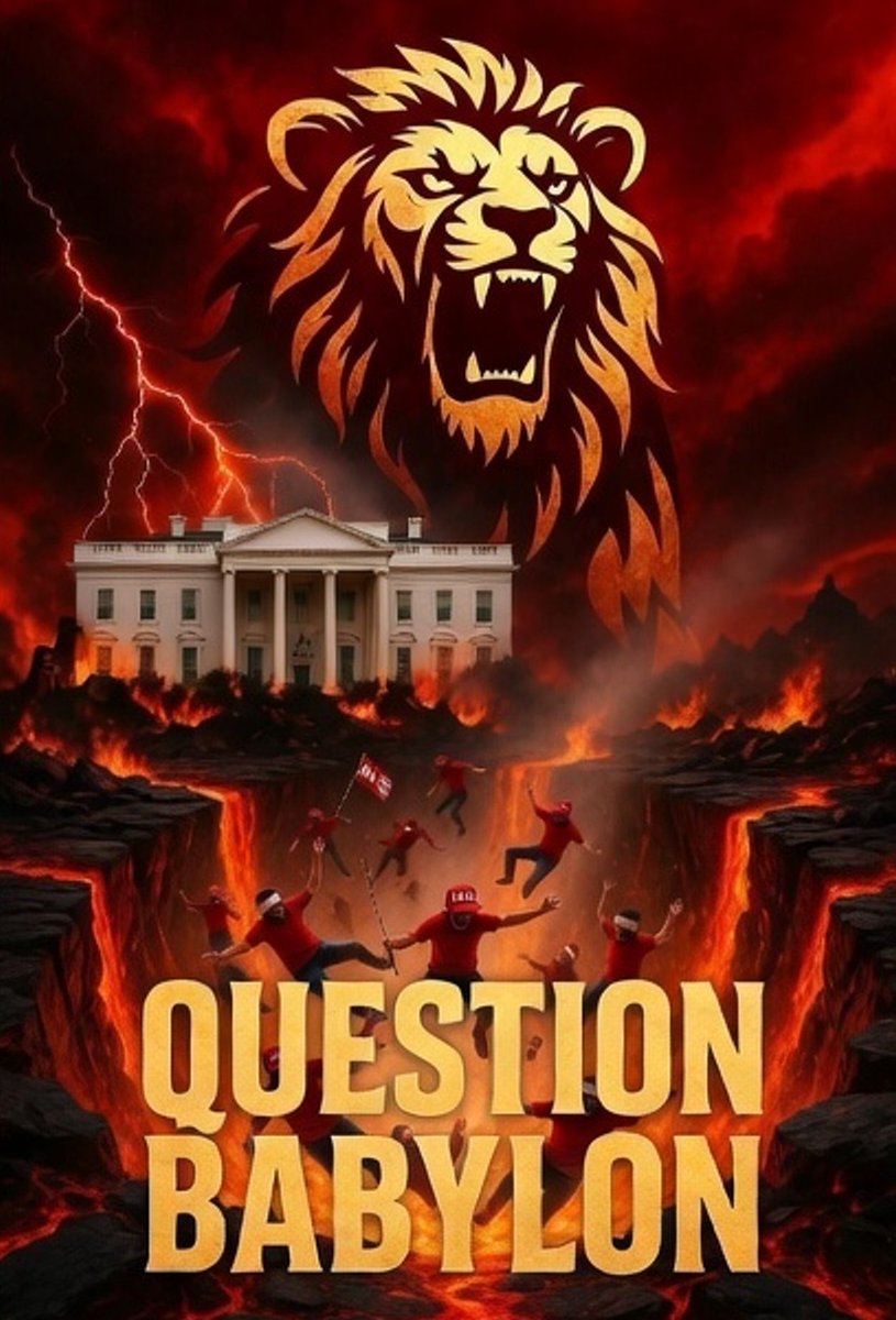 DrJackSKYWATCH1's tweet photo. The remnant’s allegiance is to the King alone. Not to political figures, not to systems, not to fear. Our loyalty is to the Lamb who was slain and now reigns as Lion. He leads His sheep out of Babylon with a voice that the true flock recognizes.
#BabylonIsFallen #KINGofKings https://t.co/1schTjF8ER