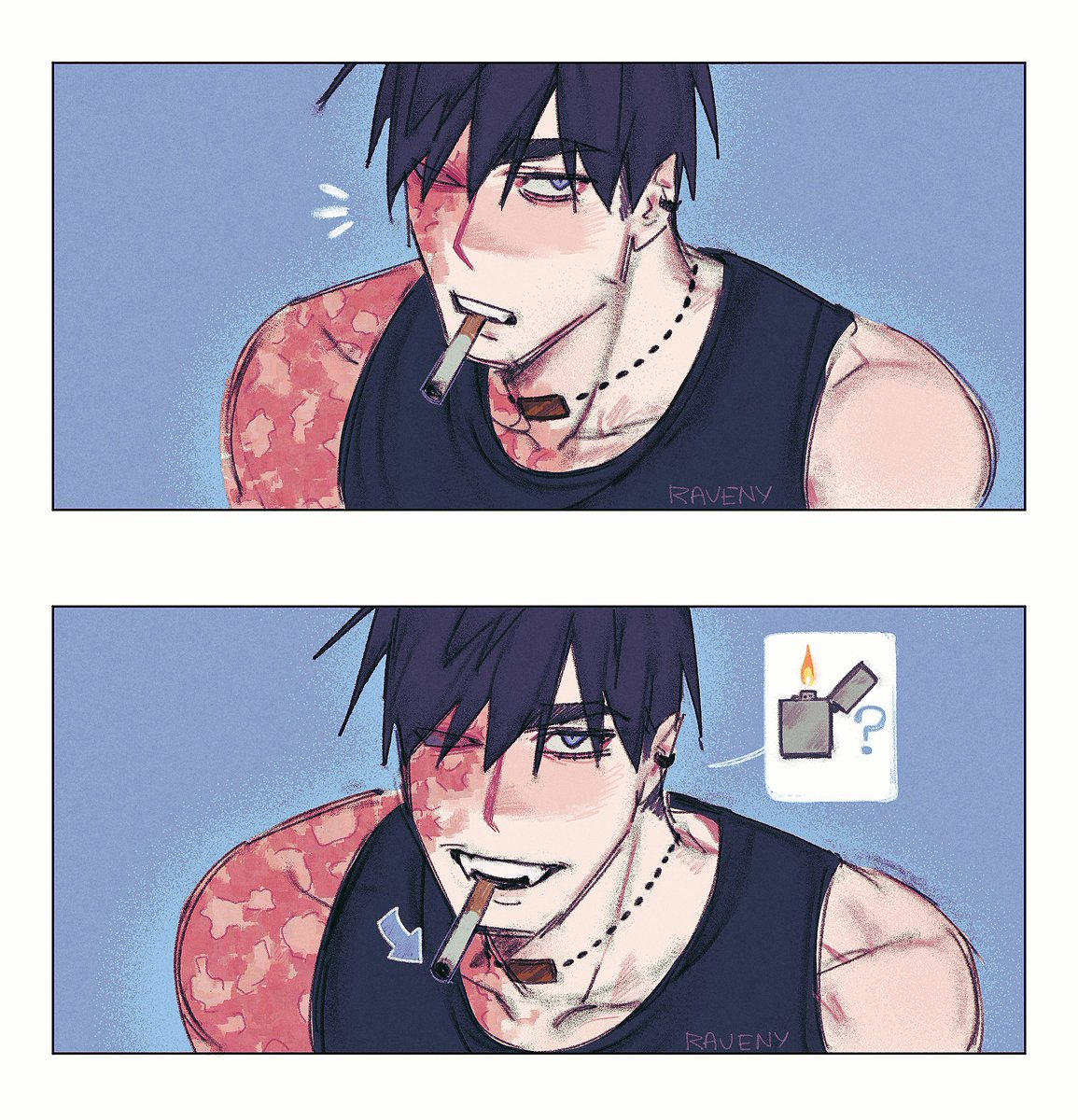 raveny_raven's tweet photo. 🚬 https://t.co/FfEx1LBMTk