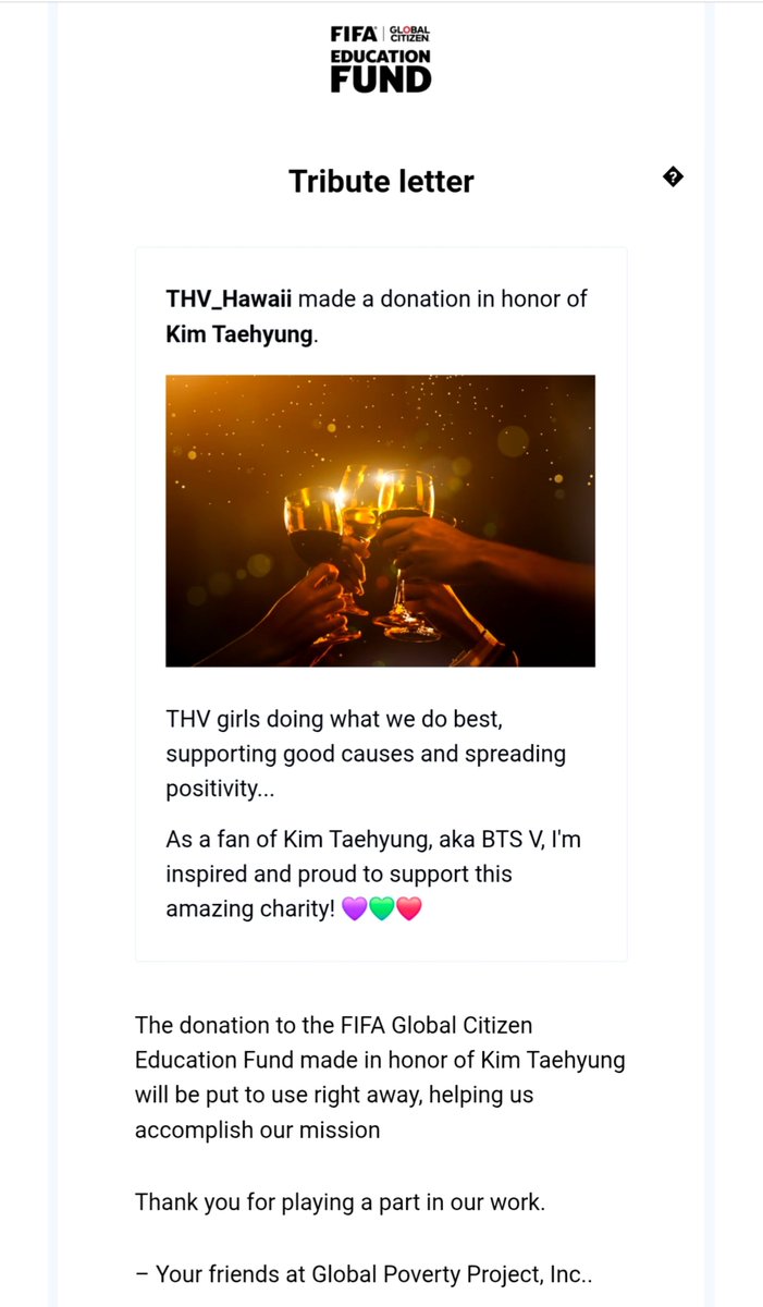 THV_Hawaii's tweet photo. Doing my part as a #THV girl and being a member of TaeCrewUS... 😉

#Taehyung inspires us to do good and spread positivity! 💜💚❤️

#LikeIdolLikeFans https://t.co/wtbfPT0jDd