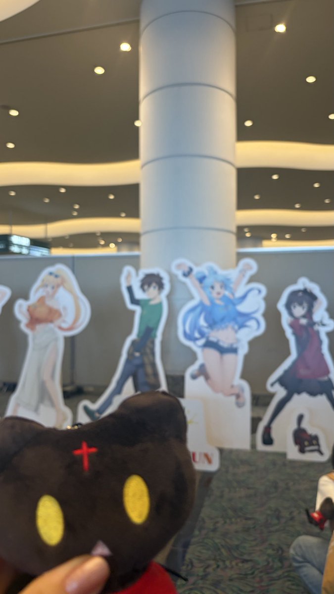pretty__dolce's tweet photo. #このすばフェス
 ハグプリのハリーと同じ声優が主演ってことで見始めたこのすばがこんなに人生にとって大切なコンテンツになるとは思わなかったです。心にアクシズ教を宿してます笑
3期ラストで号泣した自分にとって茅野さんの涙は涙腺に応えました https://t.co/a8PAYCkrBB