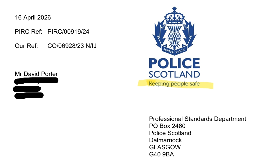 ArturNadol7566's tweet photo. WHERE'S MY DAVIE?

A few weeks ago, a follower of mine, David Porter, asked if I'd look at his case. He sent me a huge stack of files, 21 documents in total, built up over two and a half years of dealing with the police and their watchdog. I've now read every page. I'll be honest, it shook me.

David had been part of a little girl's life since she was born. He was there in the hospital when she arrived. For years he was her official carer, and later, when her mum was struggling again, he simply stepped back in and looked after her, no fuss, because that's what he does for a living too, helping people who need it.

Anyone who's ever loved a child that isn't biologically theirs will recognise what that bond looks like.

In December 2023, a group of people came to his home one night and demanded the little girl, then three, be handed over.

David called the police while he was being attacked, trying to keep her safe. When officers arrived, they decided she should go and live with a man Social Work already had years of paperwork on, a man known for drinking heavily and turning violent, who had assaulted David himself once before.

Within a day, the little girl was found injured, and she was taken into foster care. She hasn't been allowed to see David since.

Her mum's brother drove over from Dundee more than once, just hoping to see her. He was turned away. Her aunt, who is an approved foster carer herself, offered to take her in so she wouldn't lose everyone she knew at once. She was refused too. 

Social workers later noted, in their own writing, that the little girl might need to see a child psychologist because of what all this isolation was doing to her. And months after she was taken, a family friend ran into her by chance in town. 

The first thing she said was, "where's my Davie?"

That part of the story isn't in dispute. What happened after is why I'm writing this.

David complained to the police about how that night was handled. It took them almost a year just to agree on what his complaint actually said, and along the way they kept refusing to answer the most basic questions, hiding behind data protection rules. Was the child hurt? Had anyone actually checked whether the man they handed her to was safe? Nobody would say.

Meanwhile, in public, the little girl's mother stood outside David's home and screamed that he was a paedophile, that her daughter had been abused by him. Strangers heard it. It's the kind of accusation that can end a career overnight, especially for a man whose entire job is working with vulnerable children and adults.

David was never once arrested, questioned, or even spoken to about it. But nearly two years later, completely by chance, while dealing with an unrelated licence matter, he discovered the police had quietly written that exact allegation into their own internal system days after it was made, and had recorded him by name as the child's main carer. His own complaints department, the people meant to be investigating how it was handled, didn't even know the record existed. He had to help them find it.

There's more. David went to a police station twice in person to raise his concerns and was told someone would call him back. Nobody did, and the police later insisted they had no record he'd ever been in. He only proved it happened because he'd filmed himself there on his phone.

When police finally tried to work out which staff member he'd spoken to, they named someone who didn't even remotely match the person on his video, wrong age, wrong description entirely. And that person, conveniently, was away and couldn't be asked about it, so the trail just went cold.

By David's own reckoning, this has cost him hundreds of hours and a fair amount of his own money, on top of everything else, just trying to get straight answers about a 3 year old he loved and raised.

2.5 years after that night, the police finally sent their last word on the matter. A couple of the failures were admitted, but all that came of it was a note in a training file. One complaint that had already been upheld simply vanished from the final letter, with no explanation given. And several separate issues that the watchdog had specifically ordered the police to look into properly were never dealt with at all.

I don't think anyone set out to hurt this little girl on purpose. People make mistakes under pressure. What stays with me is everything that came after:

years of silence, a missing police record, a wrongly named colleague, a complaint that disappeared, a man's reputation left hanging for two years over something the police themselves knew wasn't true, and a family still waiting for someone to simply say what happened and why.

The little girl is safe now. But the questions about how she ended up hurt, and who was ever actually held responsible for it, are still open.

If you work in child protection, police accountability, or journalism in Scotland, and you think this deserves a proper look, get in touch. I'd like to help David find someone who can take it further.