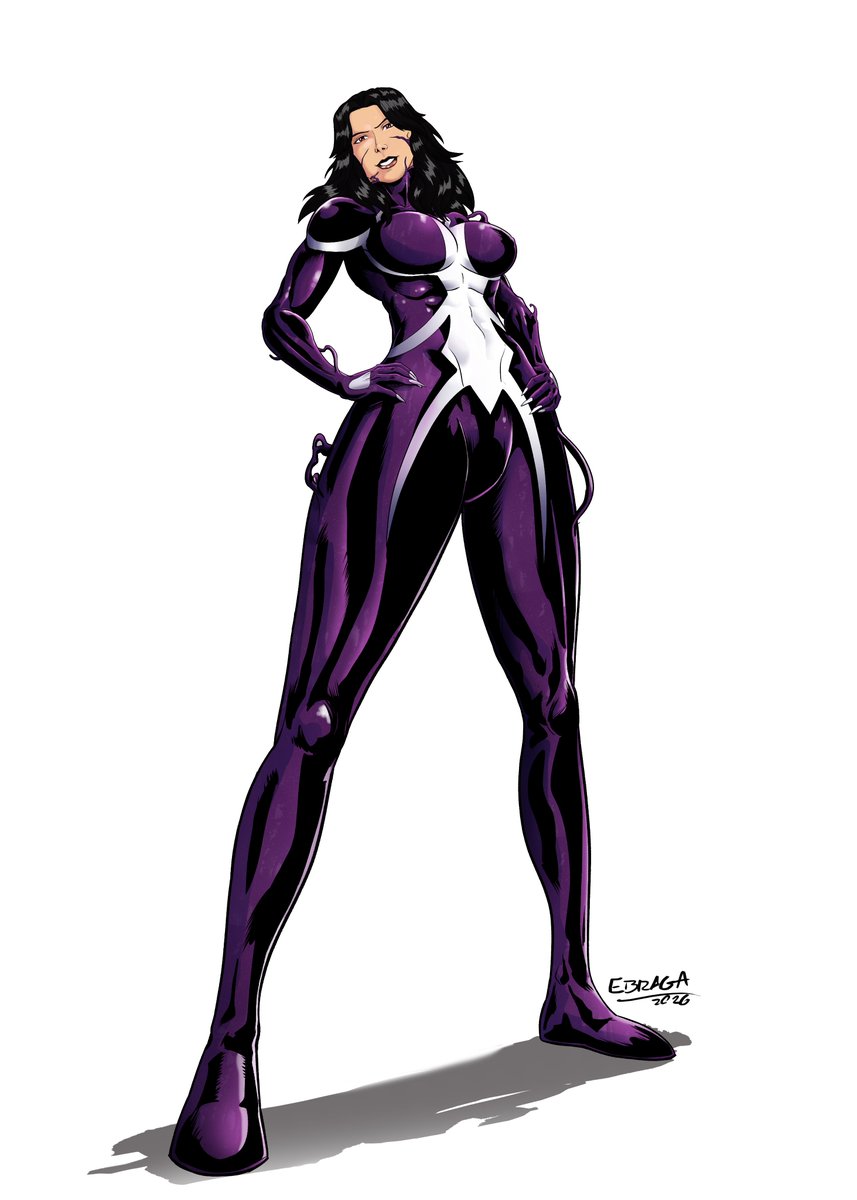 imoney133's tweet photo. Ana, confident as ever!

Done by @ebragansfwart!
#OC #Venomsona #symbiotefemale https://t.co/YZPnEdtEax