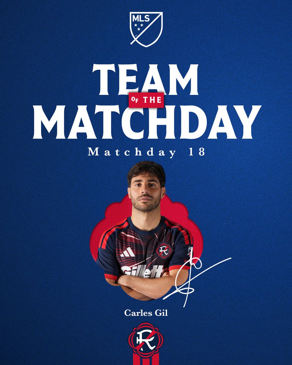 NERevolution's tweet photo. Capi with an electric performance and a spot in the MLS Team of the Matchday! 🤝
➥ https://t.co/caokhfugnQ https://t.co/LEn4BmSjX0