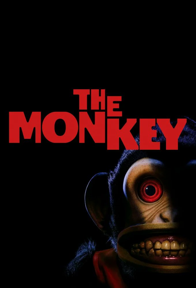 Filmsomniac's tweet photo. Another Stephen King adaption:

#NowWatching #FirstWatch

The Monkey (2025) https://t.co/ljtwwmPQDN