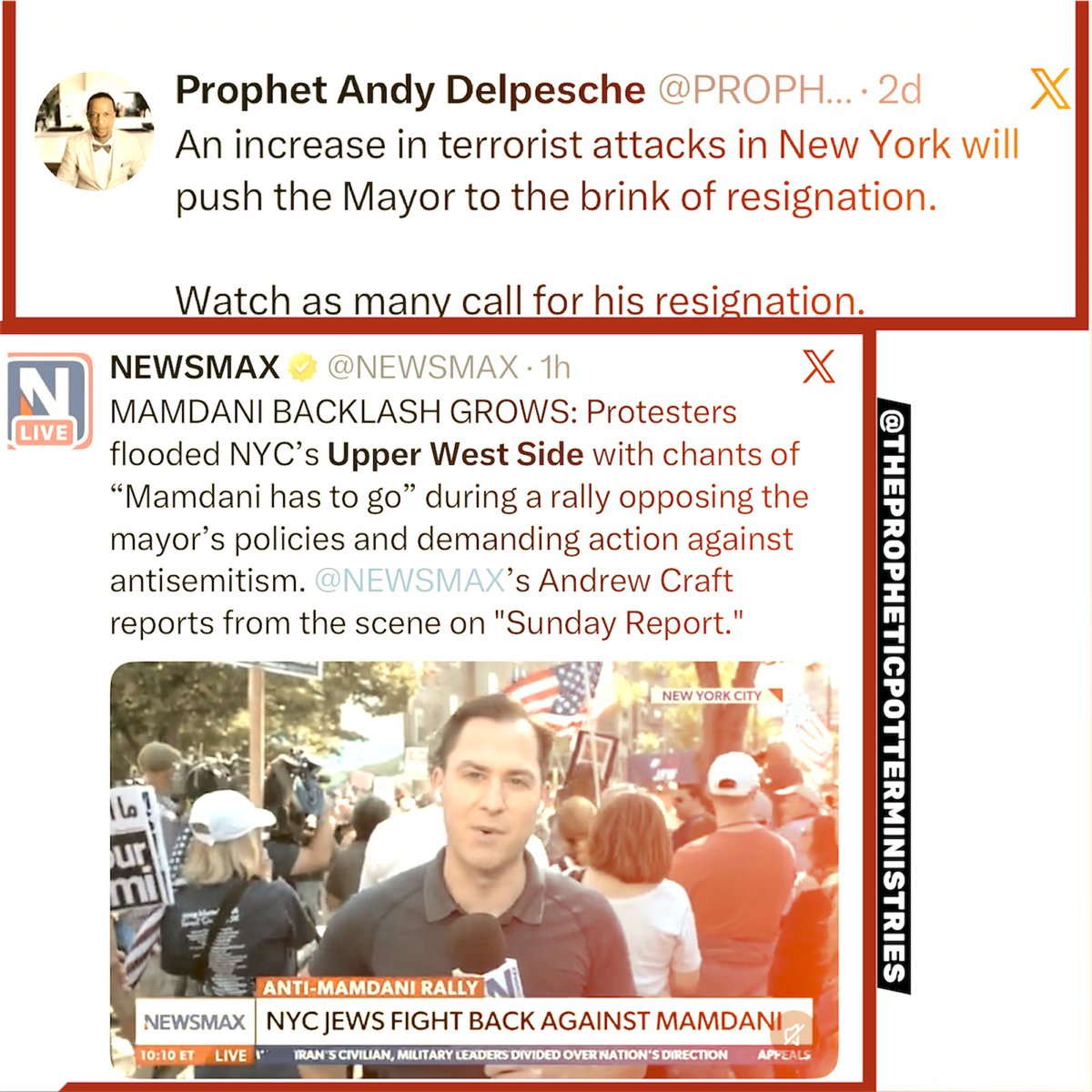PROPHETICPOTTER's tweet photo. New York protest

Two days ago…👇 https://t.co/CAtwahimSw