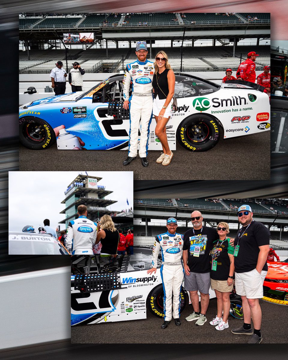 JebBurtonRacing's tweet photo. A lot of people help make this racing journey possible. Making gains every week to the goal. 🏆 https://t.co/SBpB4l7D04