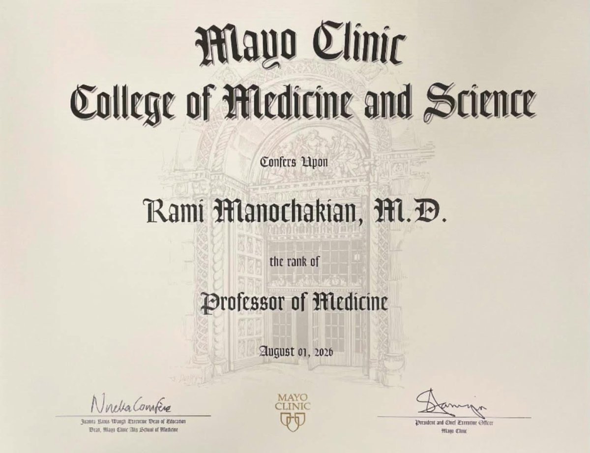 Rami Manochakian MD, FASCO Cancer Education tweet media