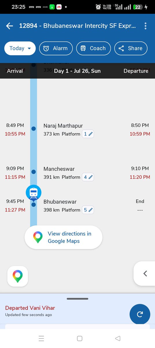 PadhiAnant's tweet photo. @DRMKhurdaRoad @RailwaySeva @srdomkur See this for।your information. This happens daily not occasionally. https://t.co/TiidCYpcvw