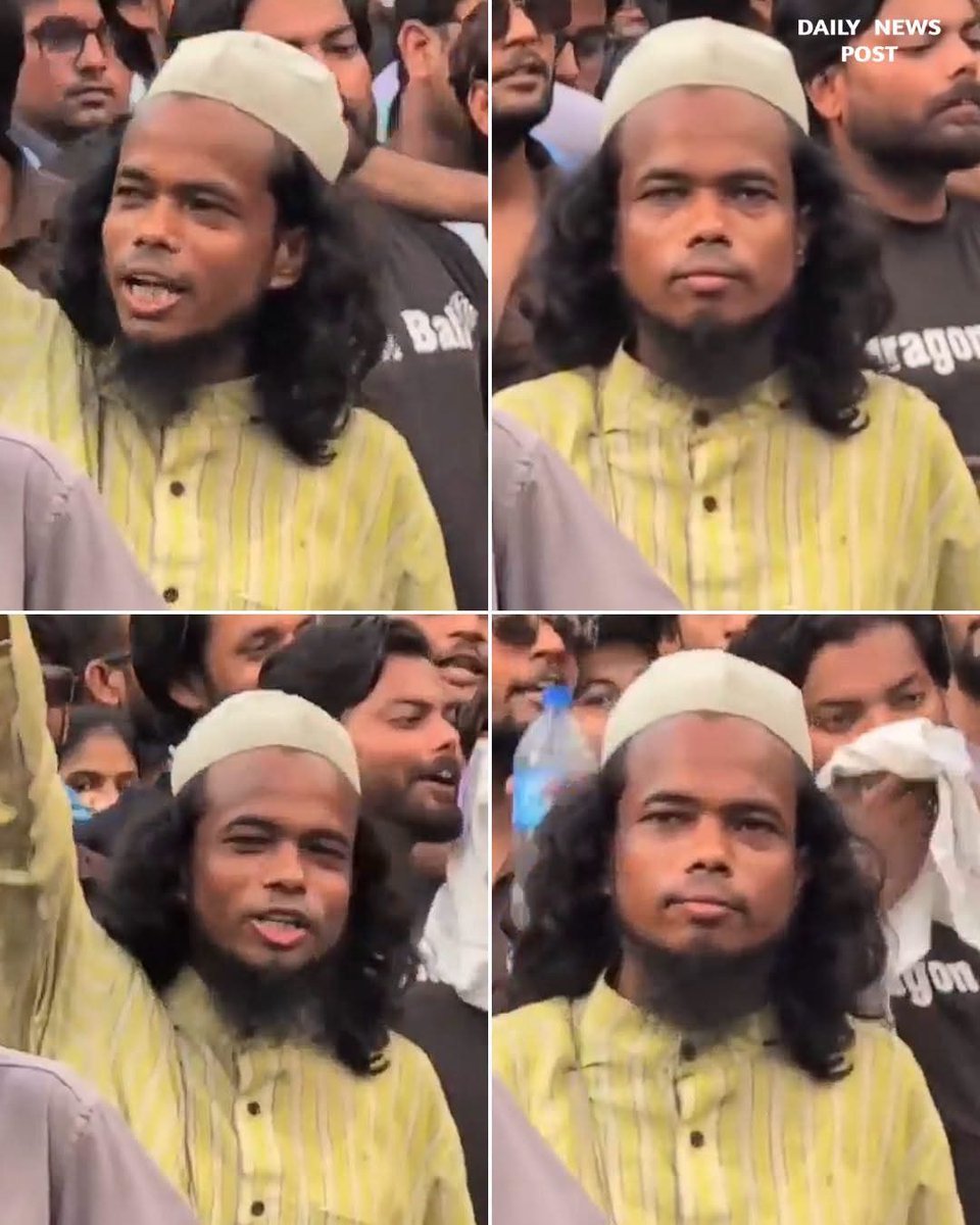 VIGNESHBJP_KTK's tweet photo. Meet Bangladeshi NEET Exam Topper from Dhaka who has come to India under student exchange program under minority Quota.

Badruddin Islam Ul Altaf Bin Syed Qadri

Spotted at Convocation Ceremony. 4 Gold Medals. https://t.co/vPBCulfkyL