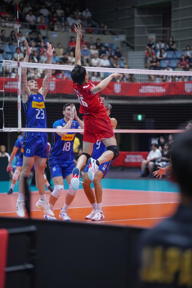 VB_31og's tweet photo. バレーボール 国際親善試合
日本男子B代表 川崎大会
🇯🇵vs🇮🇹
東急ドレッセとどろきアリーナ
(2026/07/24)

#山田大貴 選手
#東レアローズ静岡
#バレーボール男子日本代表 https://t.co/8vODqCobwS