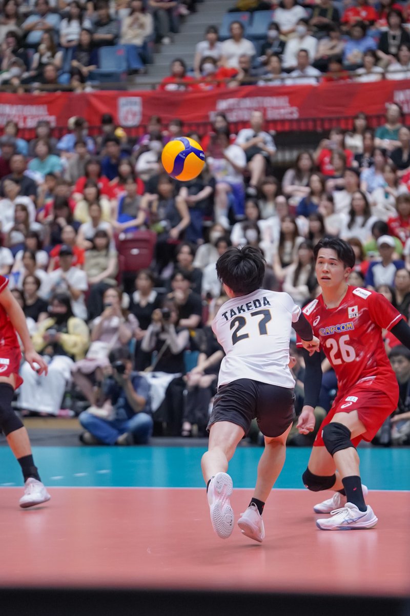 VB_31og's tweet photo. バレーボール 国際親善試合
日本男子B代表 川崎大会
🇯🇵vs🇮🇹
東急ドレッセとどろきアリーナ
(2026/07/24)

#武田大周 選手
#東レアローズ静岡
#バレーボール男子日本代表 https://t.co/IR1mz4HHes