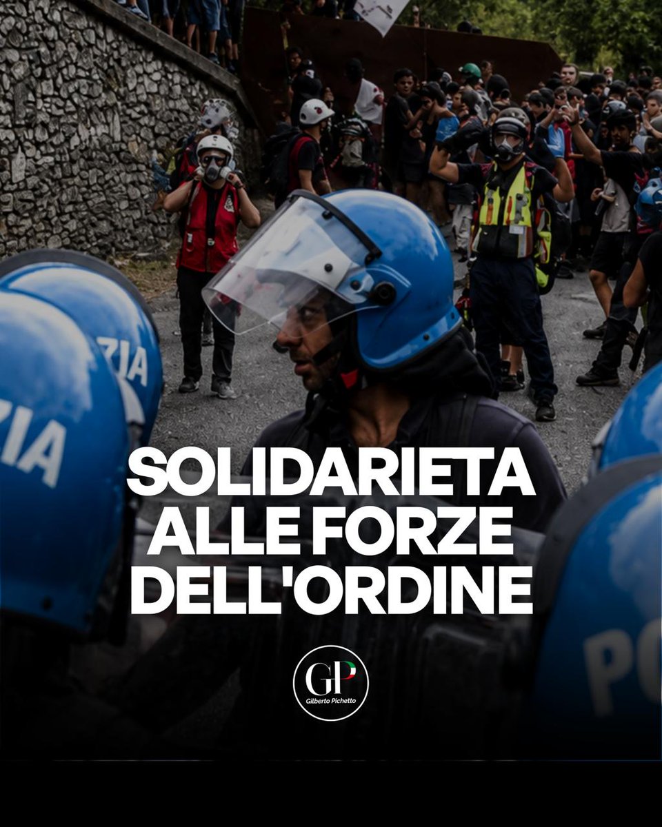 GPichetto's tweet photo. Ormai è chiaro a tutti da tempo: la #Tav è esclusivamente un pretesto per perpetrare una sistematica strategia di guerriglia ai danni dello Stato.
Sono solidale con le Forze dell'Ordine che ieri in Val di Susa, con coraggio e professionalità (...)  https://t.co/SwVw3JY9Ad https://t.co/elPYhtvtL0