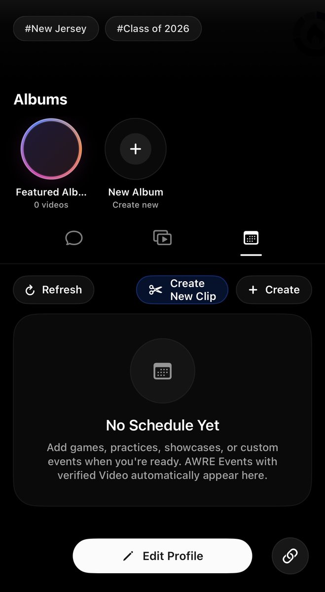 AWRE_Sports's tweet photo. What is AWRE Recruit?

An app made that makes recruiting simpler.

✅Easiest way to get footage in front of a coach
✅Curated live feed for you
✅Tagged clips automatically available

Be seen. #DemocratizeRecruiting https://t.co/USmgQ5CGHV https://t.co/PAw7g3FU9s