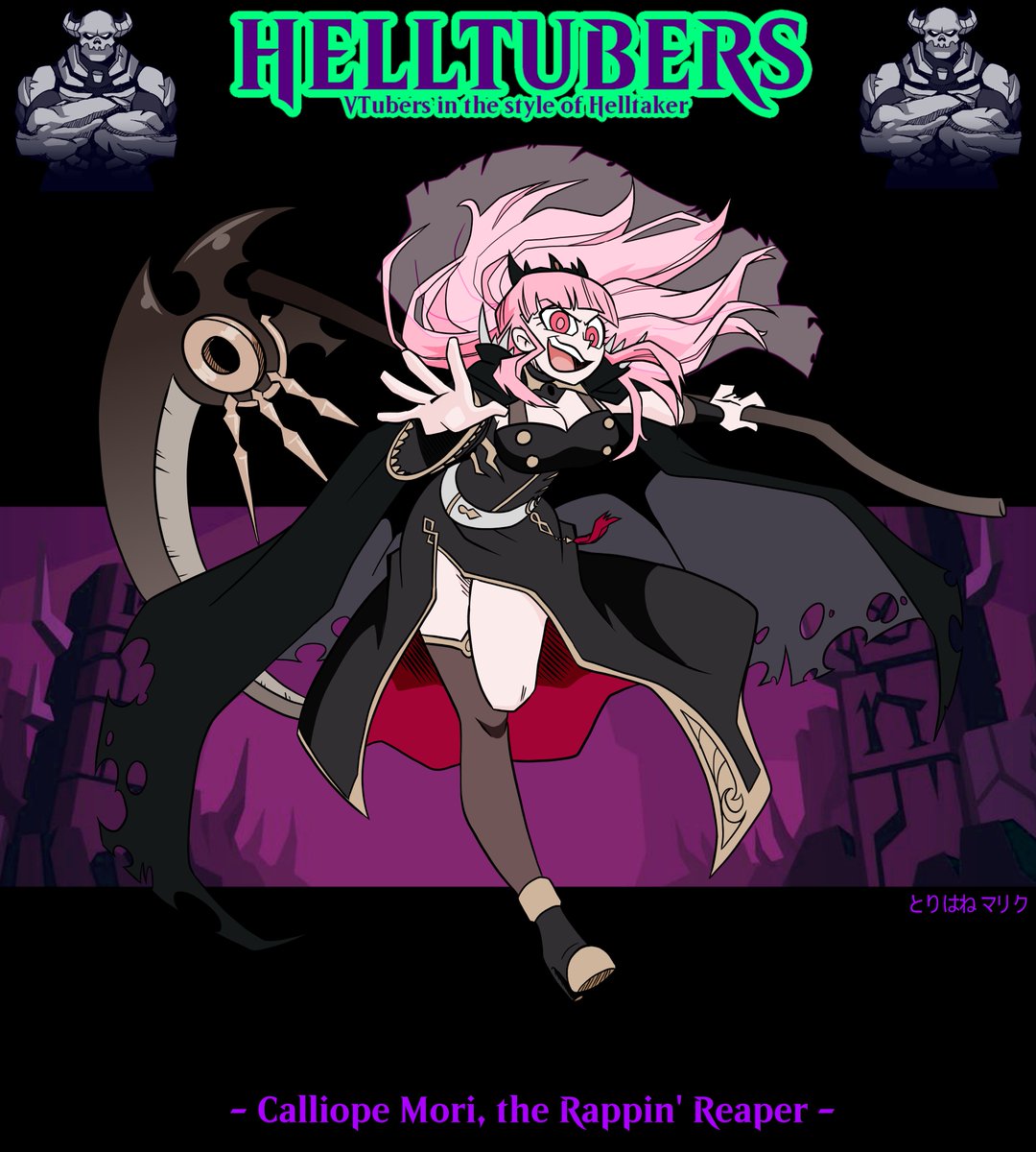 Malik_Torihane's tweet photo. Some more #HELLTUBERS to hwet your hwistle while I work on our new batch of lovelies!
Let's show some love to #hololive, with @moricalliope @ninomaeinanis @kureijiollie and @raorapanthera!
#callillust #inART #いなート #graveyART #RaorArt https://t.co/7vmnVIxjaF