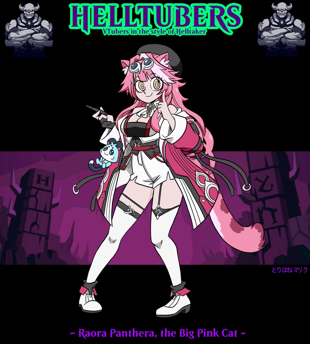Malik_Torihane's tweet photo. Some more #HELLTUBERS to hwet your hwistle while I work on our new batch of lovelies!
Let's show some love to #hololive, with @moricalliope @ninomaeinanis @kureijiollie and @raorapanthera!
#callillust #inART #いなート #graveyART #RaorArt https://t.co/7vmnVIxjaF