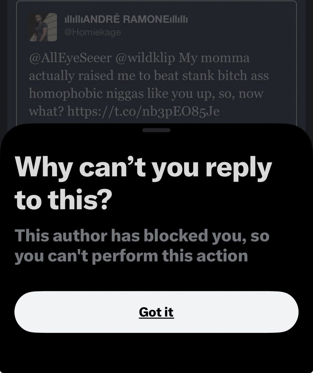 369GALACTIC's tweet photo. @AllEyeSeeer @Homiekage Meanwhile, I keep a spare for you tender, dick in the butt, moist niggers.

You pop shit like the bitch you are then try to run and hide, but I’ll always out think you low IQ faggots.

The reason you can’t think is because of all the cum that’s in your brain from sucking dick!!! https://t.co/MwOcYVBx5P