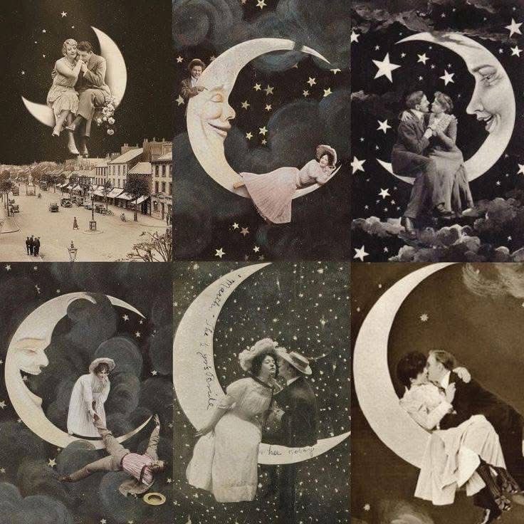 HandfullOfRocks's tweet photo. Inspired by the late 1800s and early 1900s trend of paper moon photographs https://t.co/NDgZv8CjJw