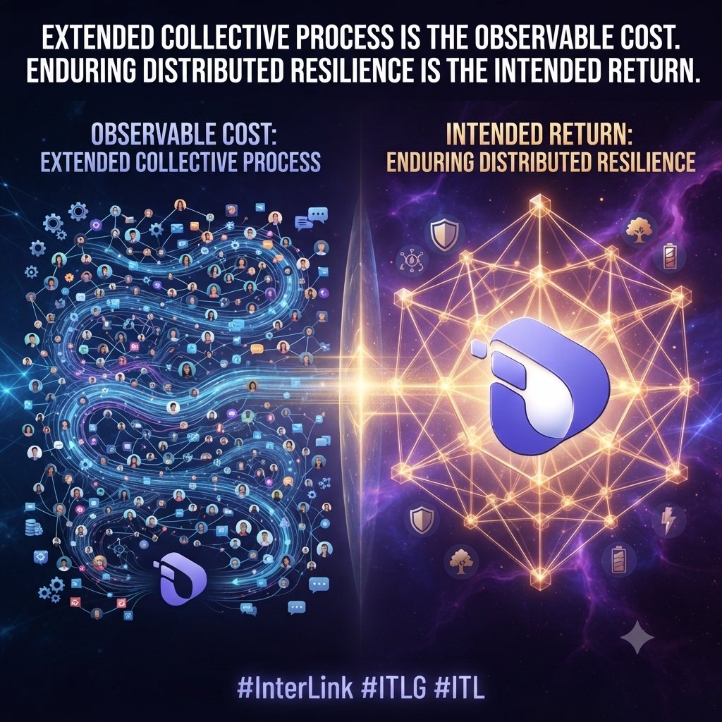 BBukch42285's tweet photo. Extended collective process is the observable cost. Enduring distributed resilience is the intended return. #InterLink #ITLG #ITL https://t.co/pcHfK7xmTl