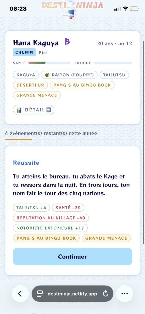 jessimdev's tweet photo. Smeh les gars je me jette des fleurs, mais c'est le JEU DU SIÈCLE.
Il manque ptetre une ptite musique de fond et des effets sonores en fonction de ce qui se passe dans l'histoire https://t.co/lDp7DgCzYZ