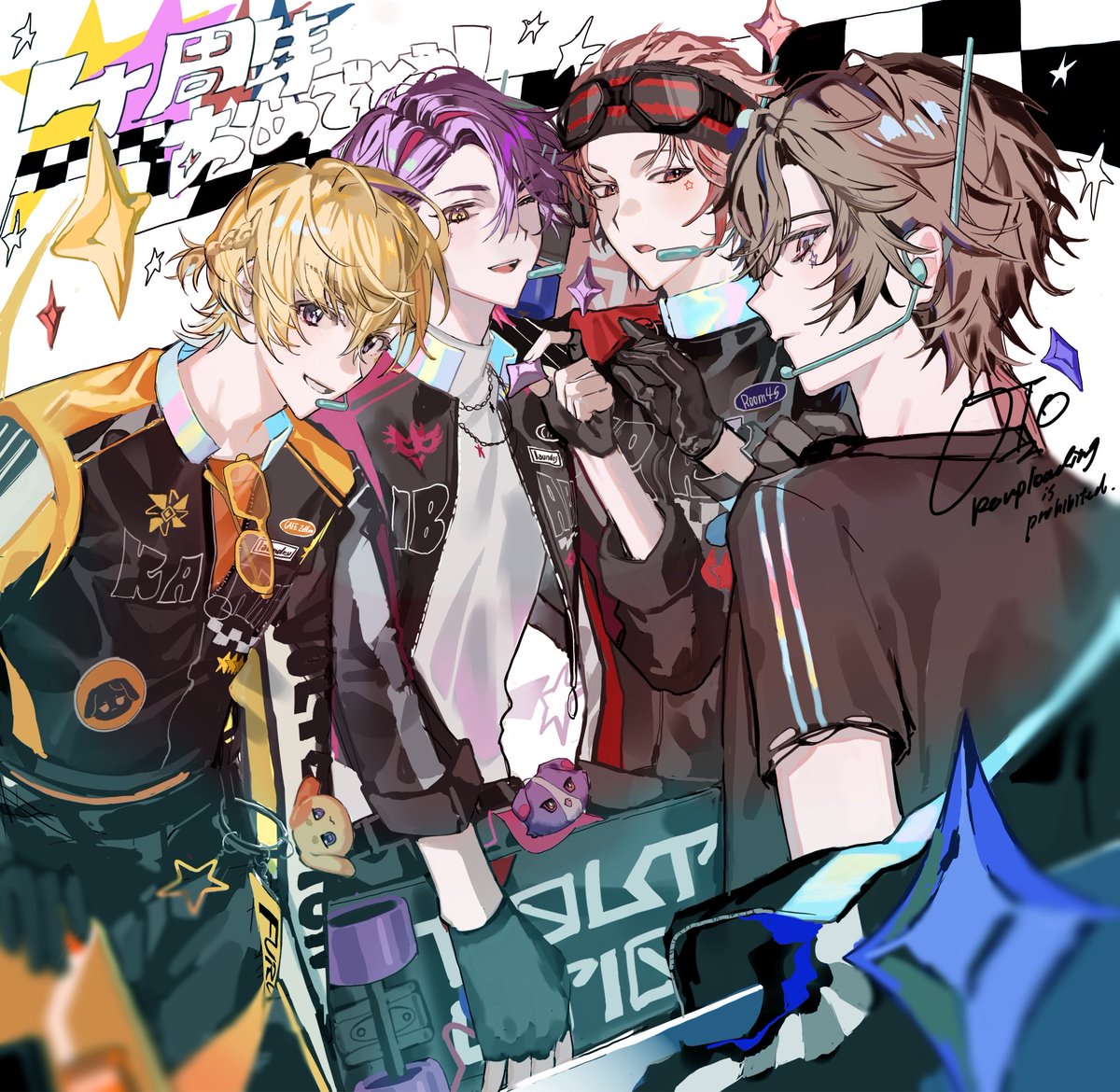 Hayama_Oto's tweet photo. #ヴォルタ４周年 
#VOLTA展
遅くなりましたが4周年おめでとうございました~˚✧₊⁎！ https://t.co/WogobtBQ1a