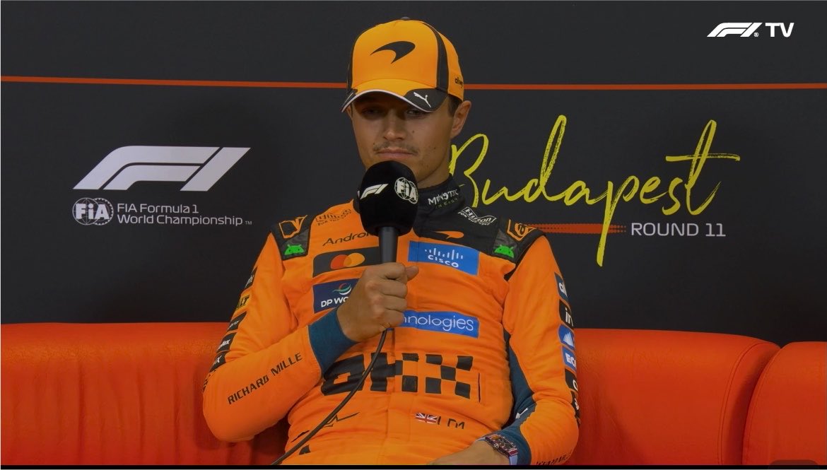 kimivault's tweet photo. max and lando praising kimi’s first half performance!

lando: i think you have to say kimi as a complete. they have a great car. and he’s done incredible job. been convincingly beating his teammate every single weekend. when you’re talking about championship you have to give credit to kimi.

max: i think kimi has done really good job. really strong. really solid. being the strongest in the team. [..] but yeah as a 19 years old, he’s been rock solid. that’s really impressive to see as an outsider.