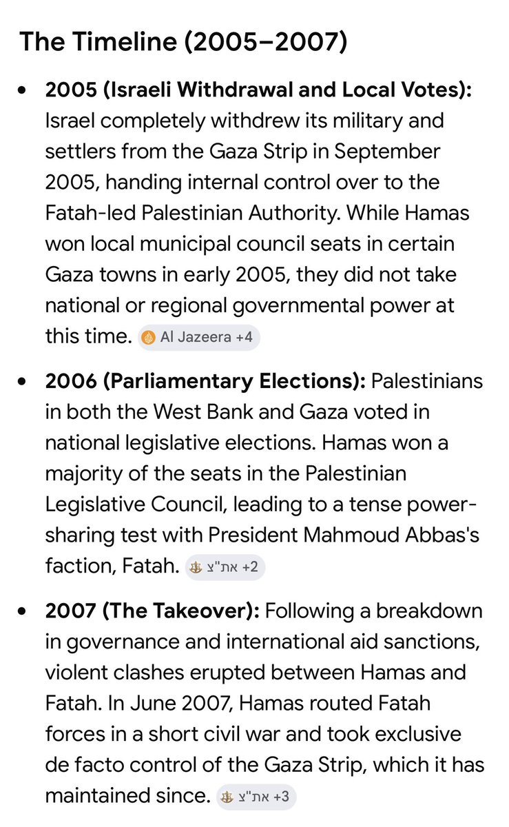 Regina10271's tweet photo. This will be my last reply. I’m bored. Israel LEFT in 2005. The IDF pulled out completely. Then what? 2006 HAMAS took charge. For 21 years what has HAMAS/Gazans/Palestinians done? They were FREE. 
Believe what you want. 
Again, you don’t condemn HAMAS. 
Therefore, in my eyes you’re a disgusting, monster as well. 
Have a nice life. 🤮