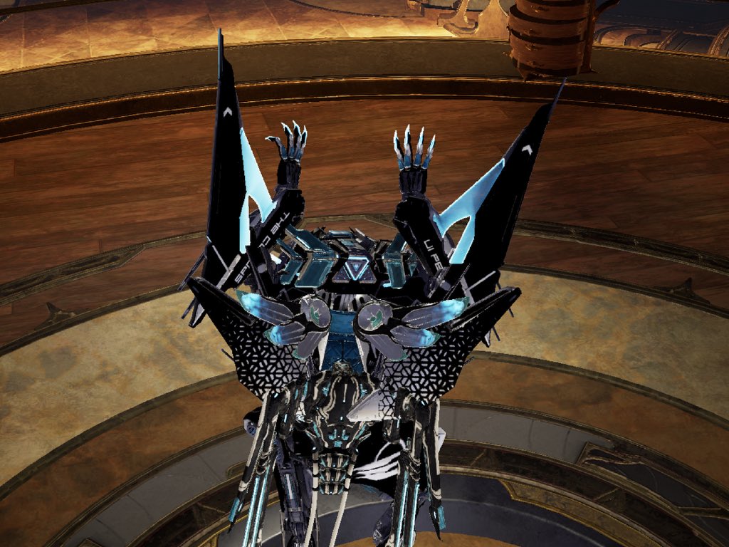 Kowaii_0's tweet photo. Zephyr Harrier skin will forever be one of my favs in the game, so much cool details! (A lil bad quality bcz playing on ipad)
#warframe #captura https://t.co/Q2CGiHJ8nU