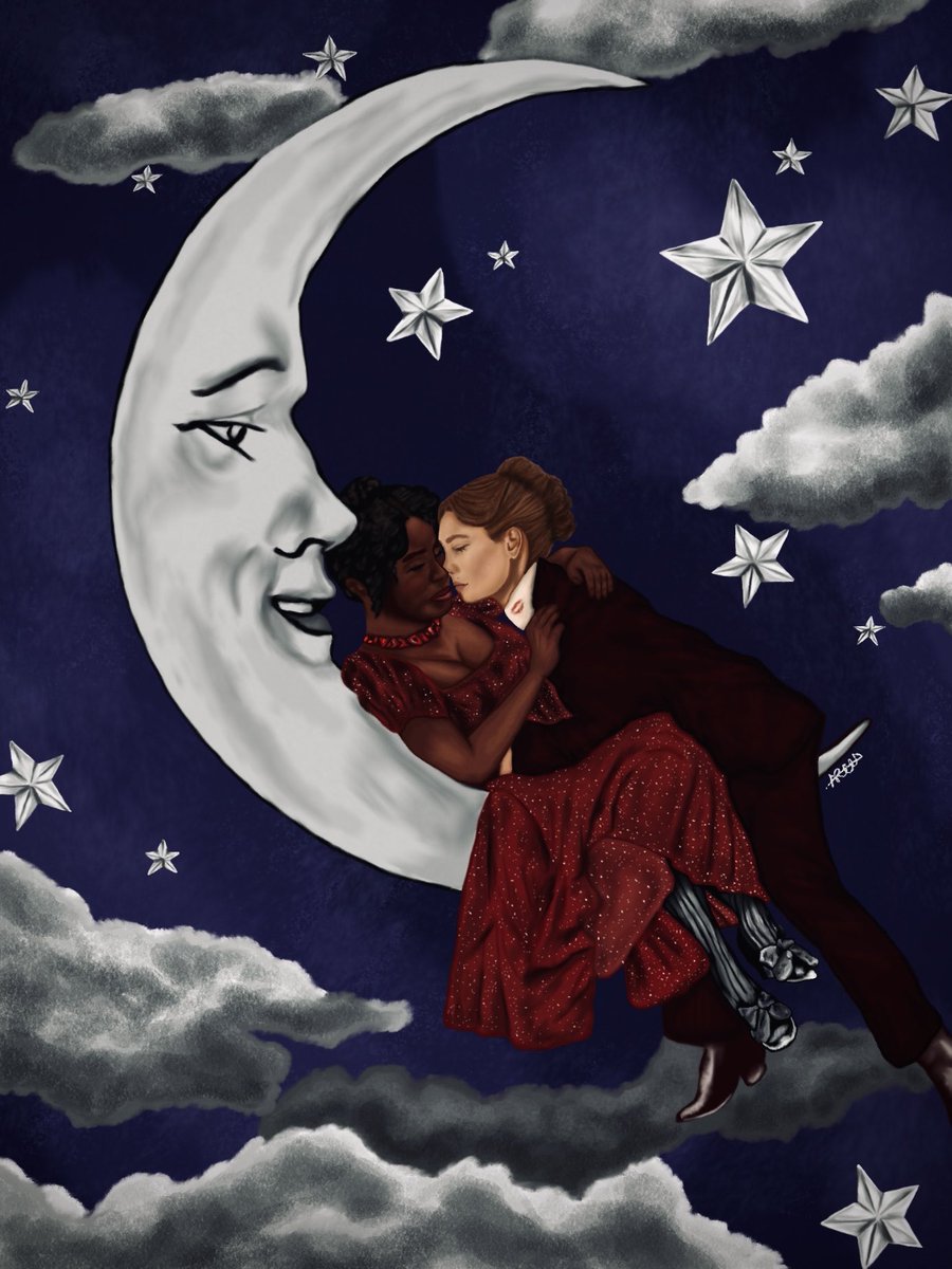 HandfullOfRocks's tweet photo. Franchaela on the moon.

#bridgerton #FRANCHAELA https://t.co/qGVTtrytQ8