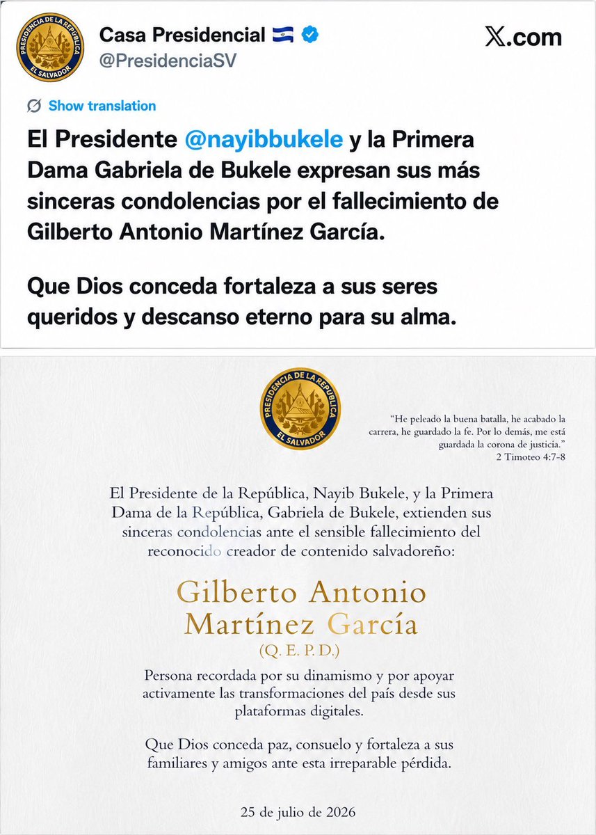 AlvaroMendezSv's tweet photo. LA VIDA LE HUBIERA SALVADO CON MEDICINAS,CON PALABRAS NO SE RESUCITA. https://t.co/AxCh7RafqK