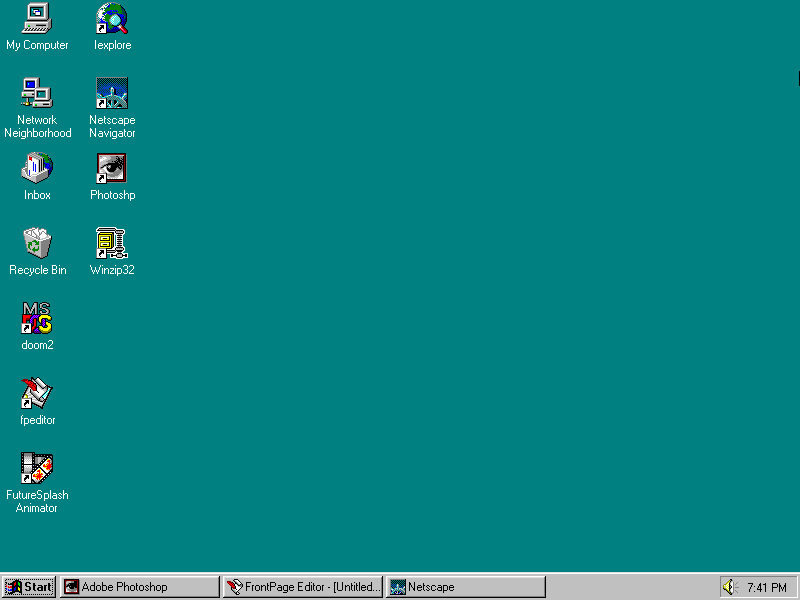 WebDesignMuseum's tweet photo. Web designer's desktop in 1996

#WebDesignHistory https://t.co/a412mwfbJO