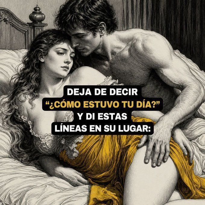 BestGirl3005's tweet photo. Deja de decir “¿cómo estuvo tu día?” y empieza a decir esto en su lugar:

// HILO FEMENINO 🧵 // https://t.co/1Pi5uNlMiv