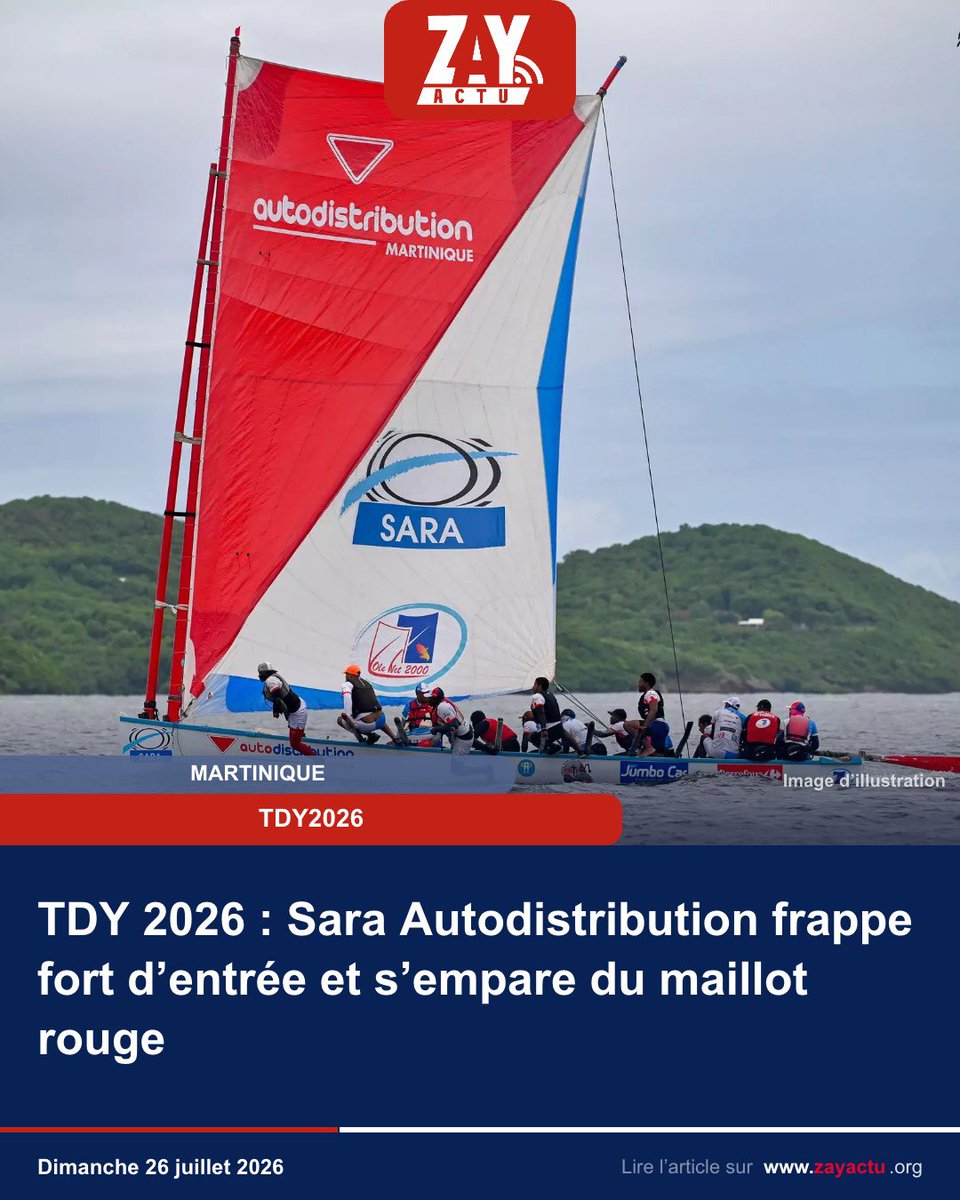 ZayActu's tweet photo. TDY 2026 : Sara Autodistribution frappe fort d’entrée et s’empare du maillot rouge https://t.co/9SLhMEyA3e https://t.co/qdoKpMAnoV