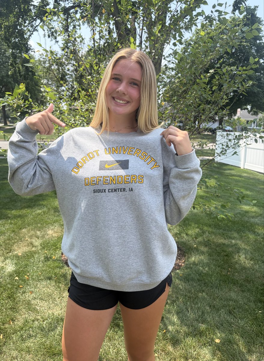 gracehoffman29's tweet photo. Committed!! 🖤💛
All glory to God! Go Defenders!!
@dordtsoftball @CheetahsBaer @joshbaer24 https://t.co/j5ZzDmU0tn