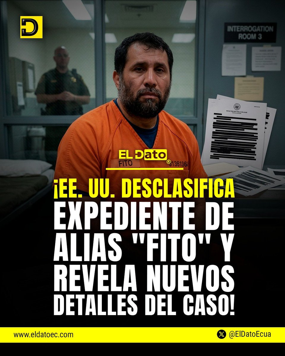 ElDatoEcua's tweet photo. #Urgente ¡EE. UU. desclasifica expediente de alias "Fito" y revela nuevos detalles del caso!

La justicia de Estados Unidos desclasificó parte del expediente penal contra José Adolfo Macías Villamar, alias "Fito", líder de Los Choneros, luego de levantarse la reserva de confidencialidad que protegía parte de la investigación en Nueva York.

Según los documentos judiciales, la acusación sostiene que la organización habría mantenido operaciones de narcotráfico incluso después de la fuga de alias "Fito" de la Cárcel Regional en 2024, incluyendo presuntos envíos de droga y una supuesta alianza con el Cártel de Sinaloa.

La documentación también hace referencia a presuntas rutas utilizadas para el tráfico de armas hacia Ecuador y a la estrategia de defensa que Macías Villamar compartirá con otros dos procesados, conocidos con los alias "Topo" y "Churrón".

De acuerdo con el expediente, una audiencia clave del proceso fue fijada para el 16 de septiembre de 2026 ante el juez Frederic Block.

#ElDato #Ecuador #EstadosUnidos #Fito