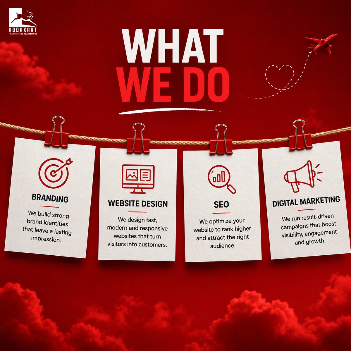 AddaxArt's tweet photo. Your brand deserves more than just attention.

It deserves growth.

🎨 Branding
🌐 Websites
📈 SEO
📱 Digital Marketing
Let's build something people remember. 🚀
#Branding #DigitalMarketing #BusinessGrowth https://t.co/YNwwH01HWh