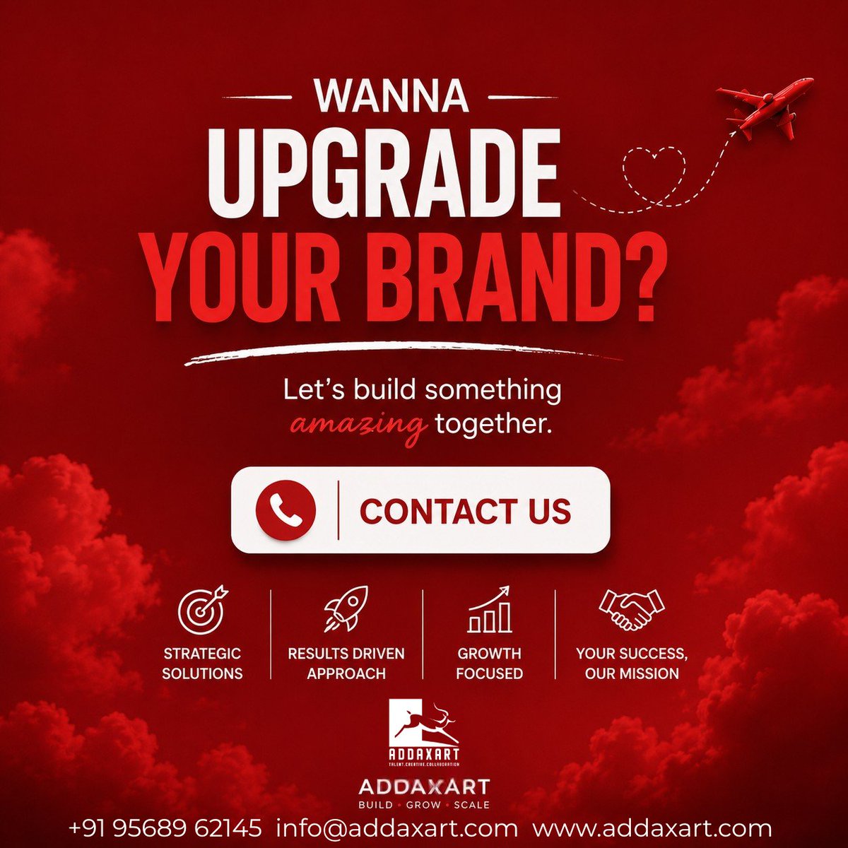 AddaxArt's tweet photo. Your brand deserves more than just attention.

It deserves growth.

🎨 Branding
🌐 Websites
📈 SEO
📱 Digital Marketing
Let's build something people remember. 🚀
#Branding #DigitalMarketing #BusinessGrowth https://t.co/YNwwH01HWh