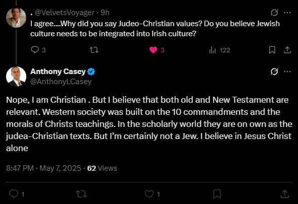 SquidDaithi's tweet photo. @AnthonyLCasey You've been asked multiple times to denounce judeo-Christianity, but you remain absolutely silent.

Your sidekick/associate @ruggermurph27 has denounced it.

Why do you refuse, @AnthonyLCasey?! https://t.co/g6YuYuDkHn
